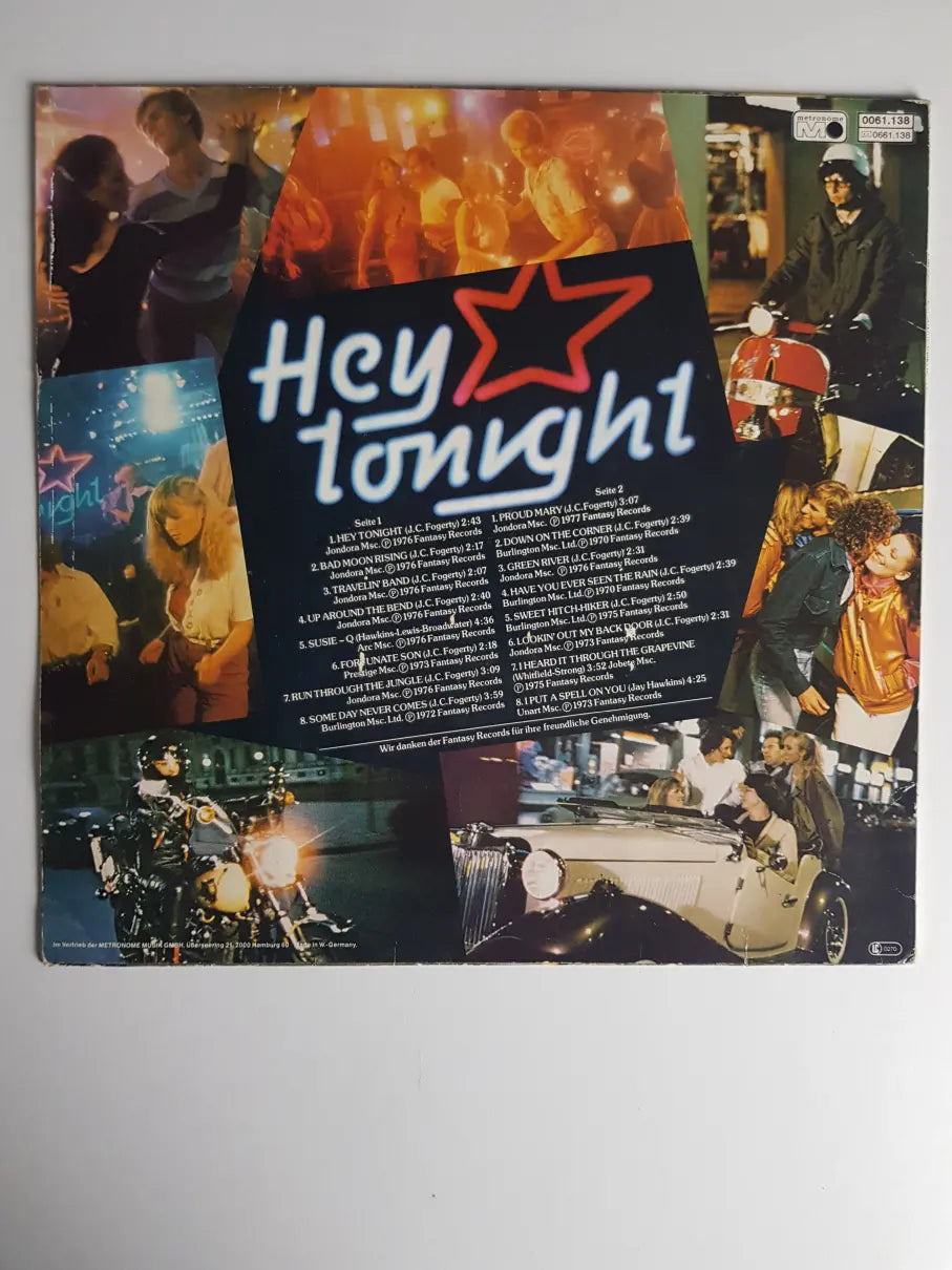 Creedence Clearwater Revival – Hey Tonight