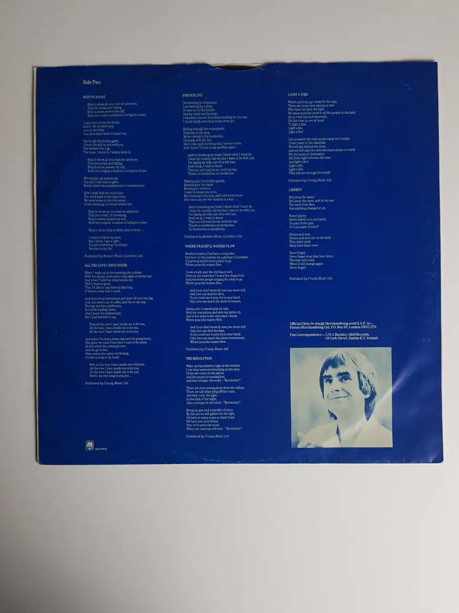 Chris de Burgh – The Getaway