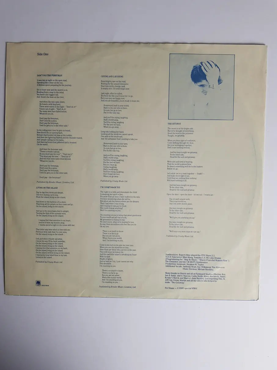 Chris de Burgh – The Getaway