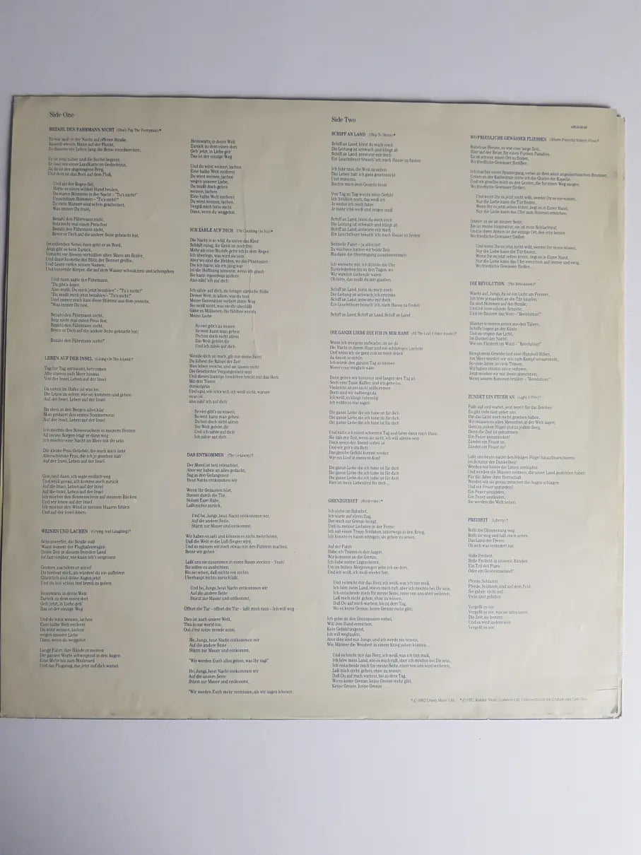 Chris de Burgh – The Getaway