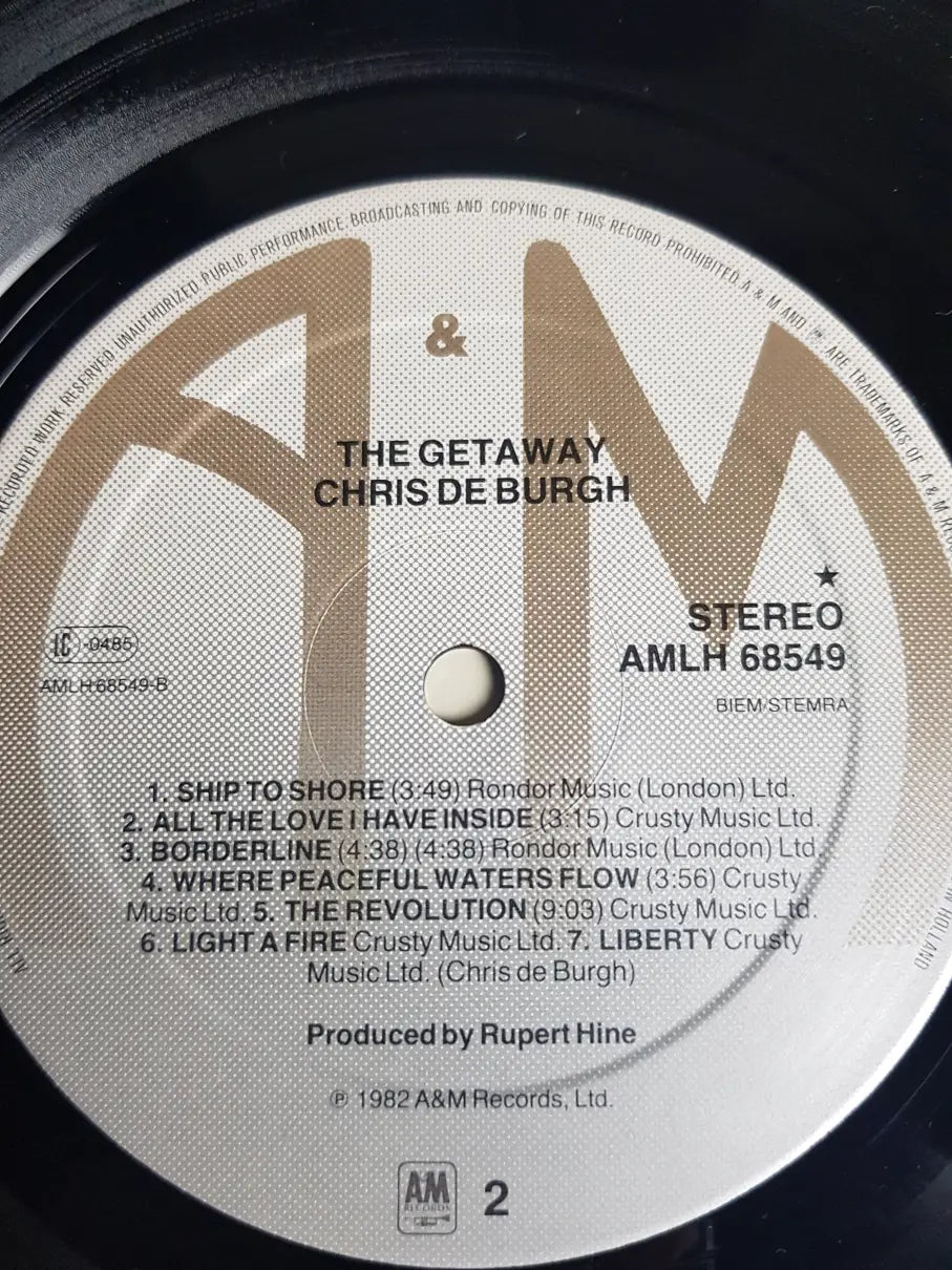 Chris de Burgh – The Getaway