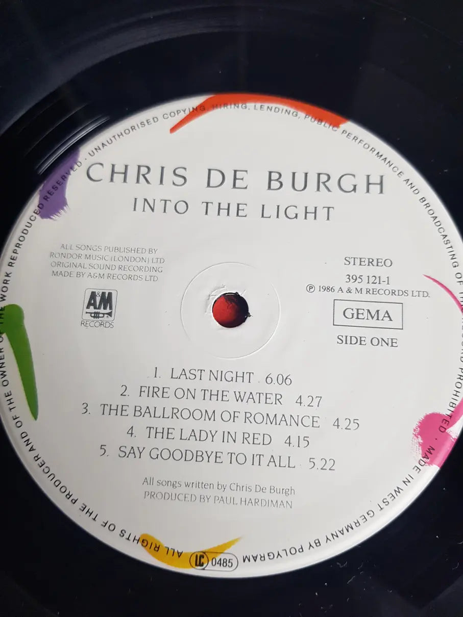 Chris de Burgh – Into The Light
