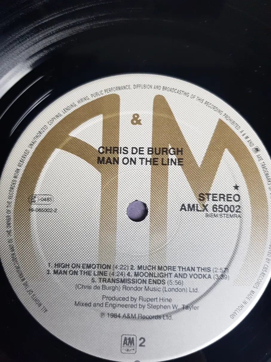 Chris de Burgh – Man On The Line