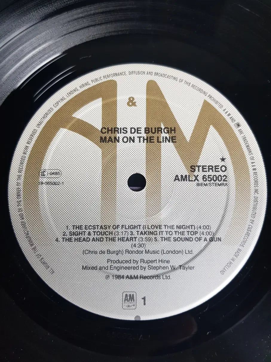 Chris de Burgh – Man On The Line