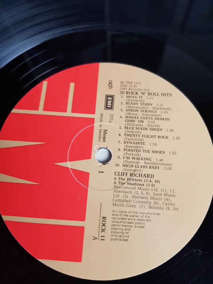 Cliff Richard – 20 Rock'n'roll Hits