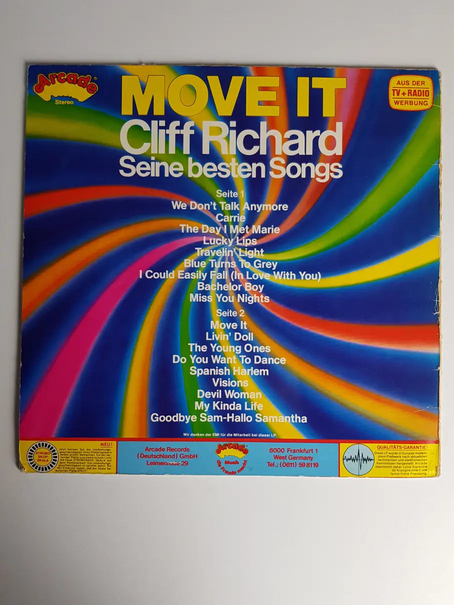 Cliff Richard – Move It - Seine Besten Songs