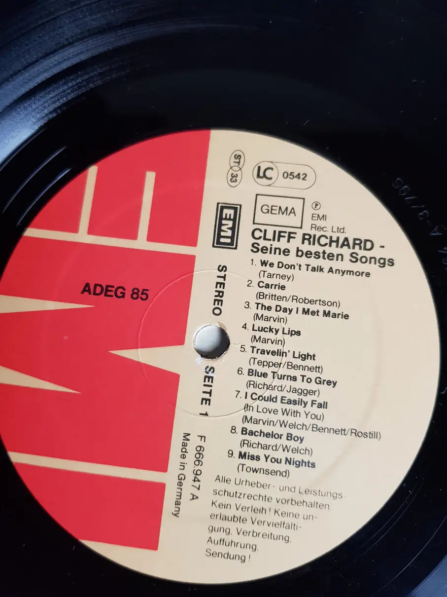 Cliff Richard – Move It - Seine Besten Songs