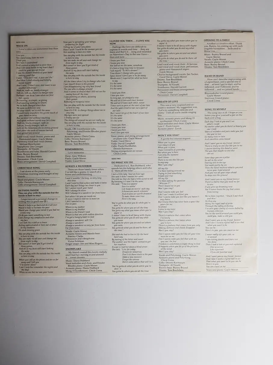 Gayle Moran – I Loved You Then...I Love You Now