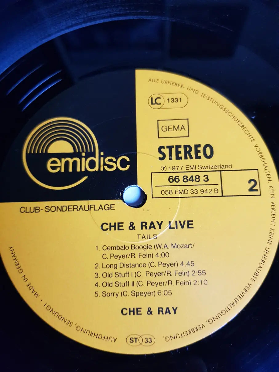 Che & Ray – Live!