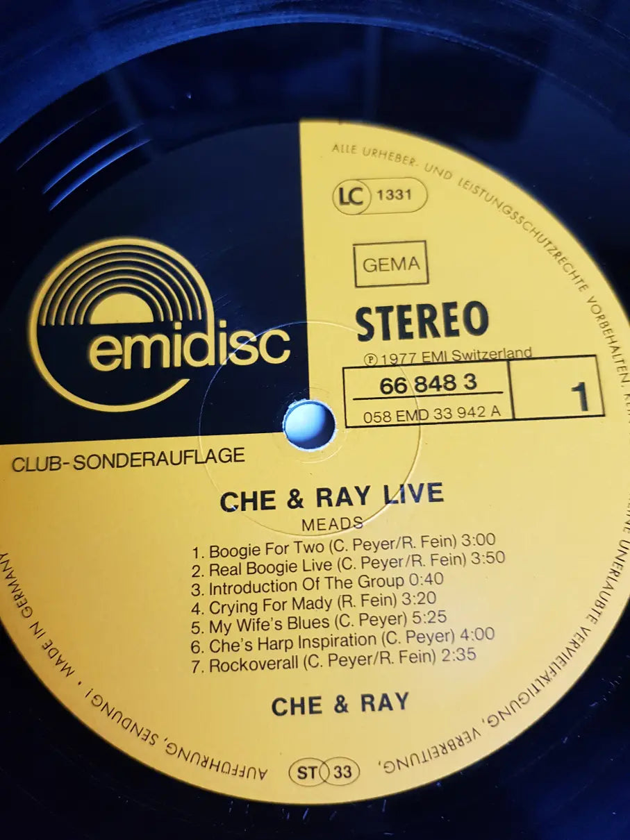 Che & Ray – Live!