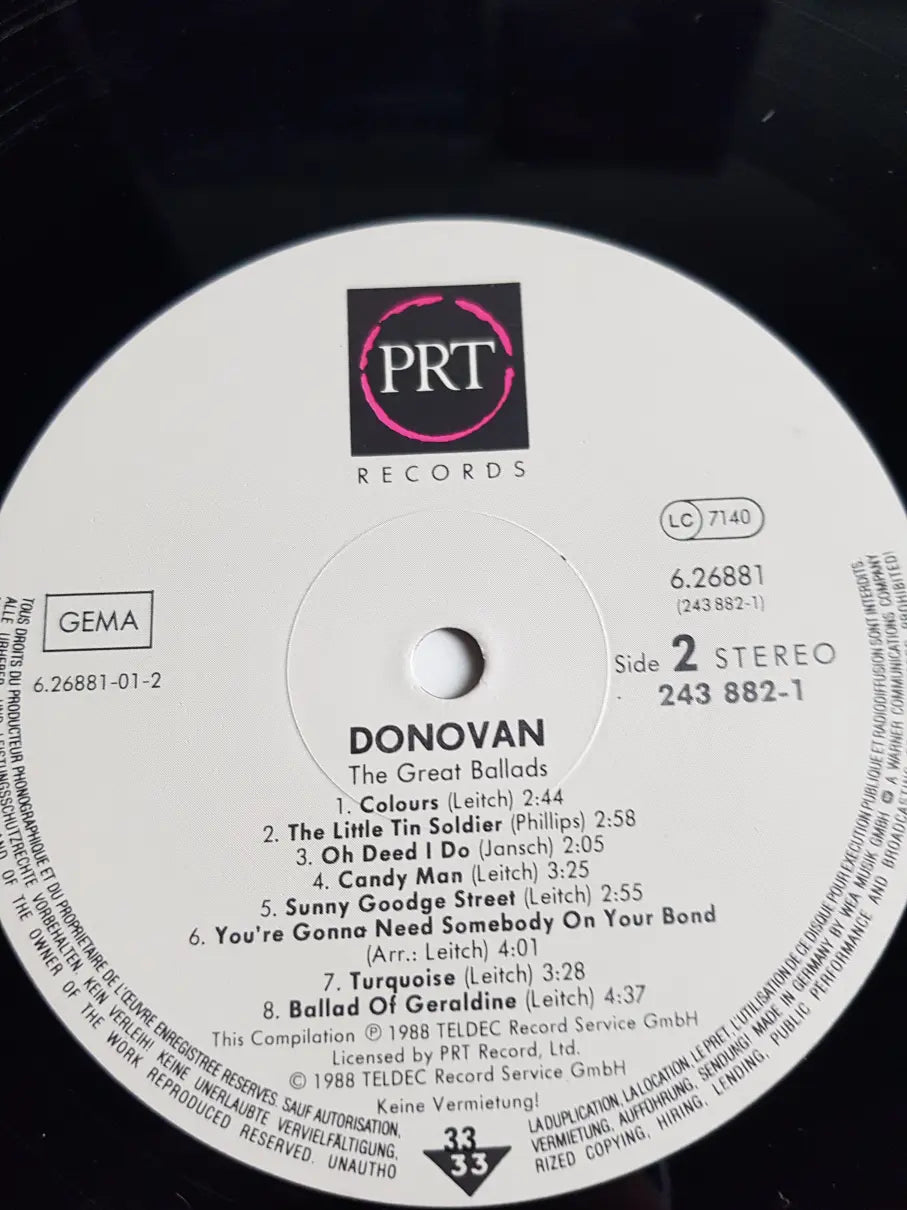 Donovan – The Great Ballads