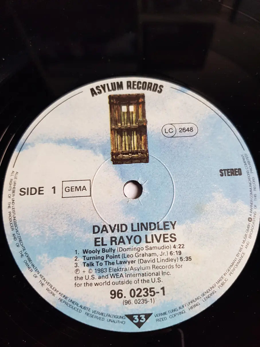 David Lindley And El Rayo-X – El Rayo Live