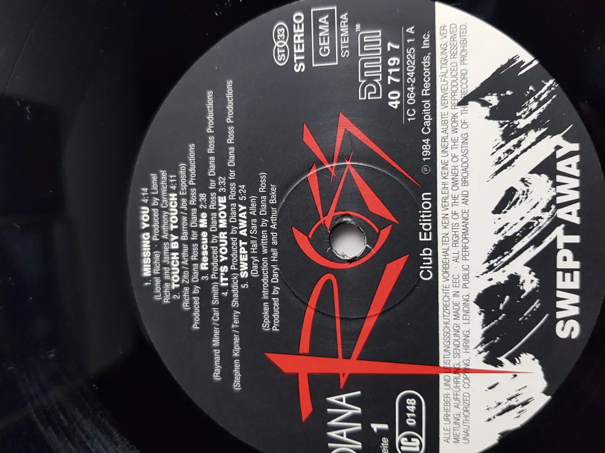 Diana Ross – Swept Away