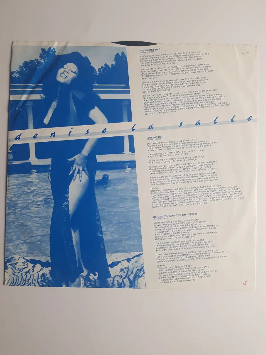 Denise La Salle – The Bitch Is Bad !