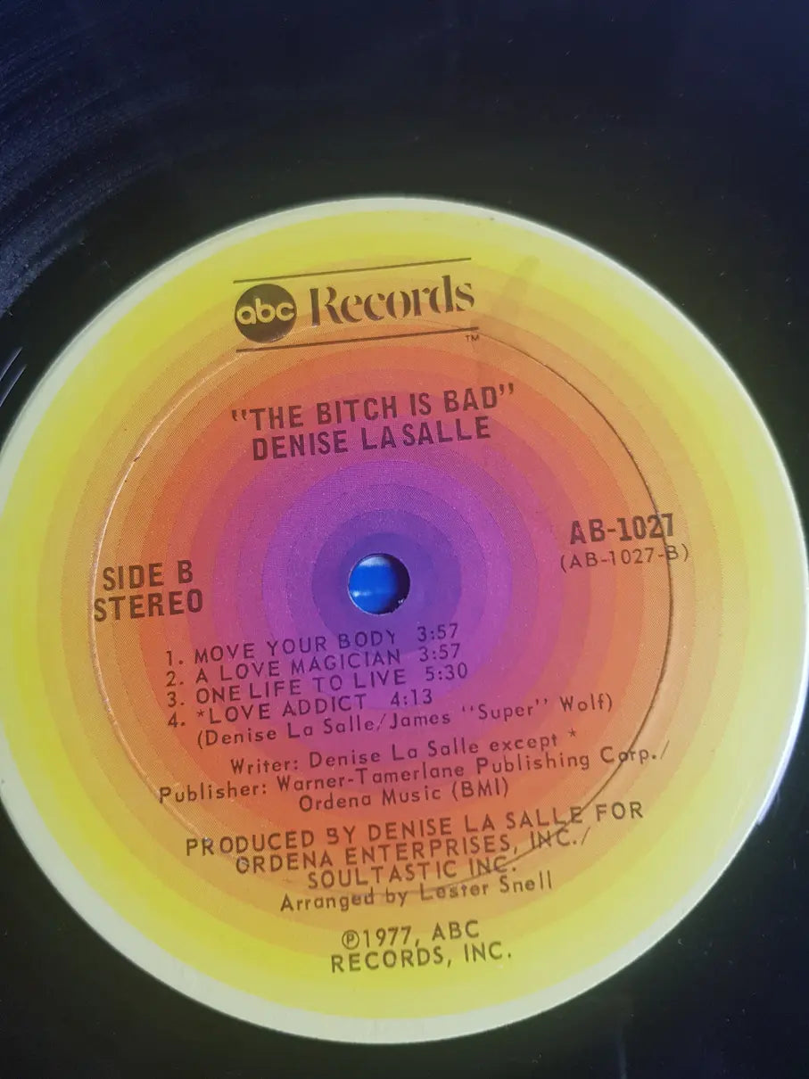 Denise La Salle – The Bitch Is Bad !