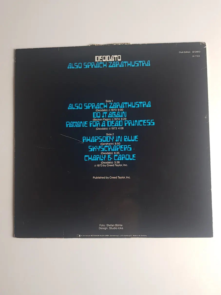 Deodato – Also Sprach Zarathustra