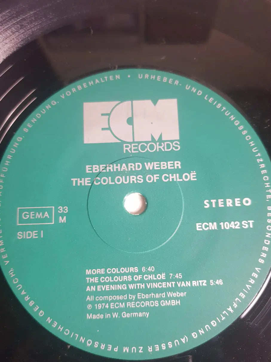 Eberhard Weber – The Colours Of Chloë