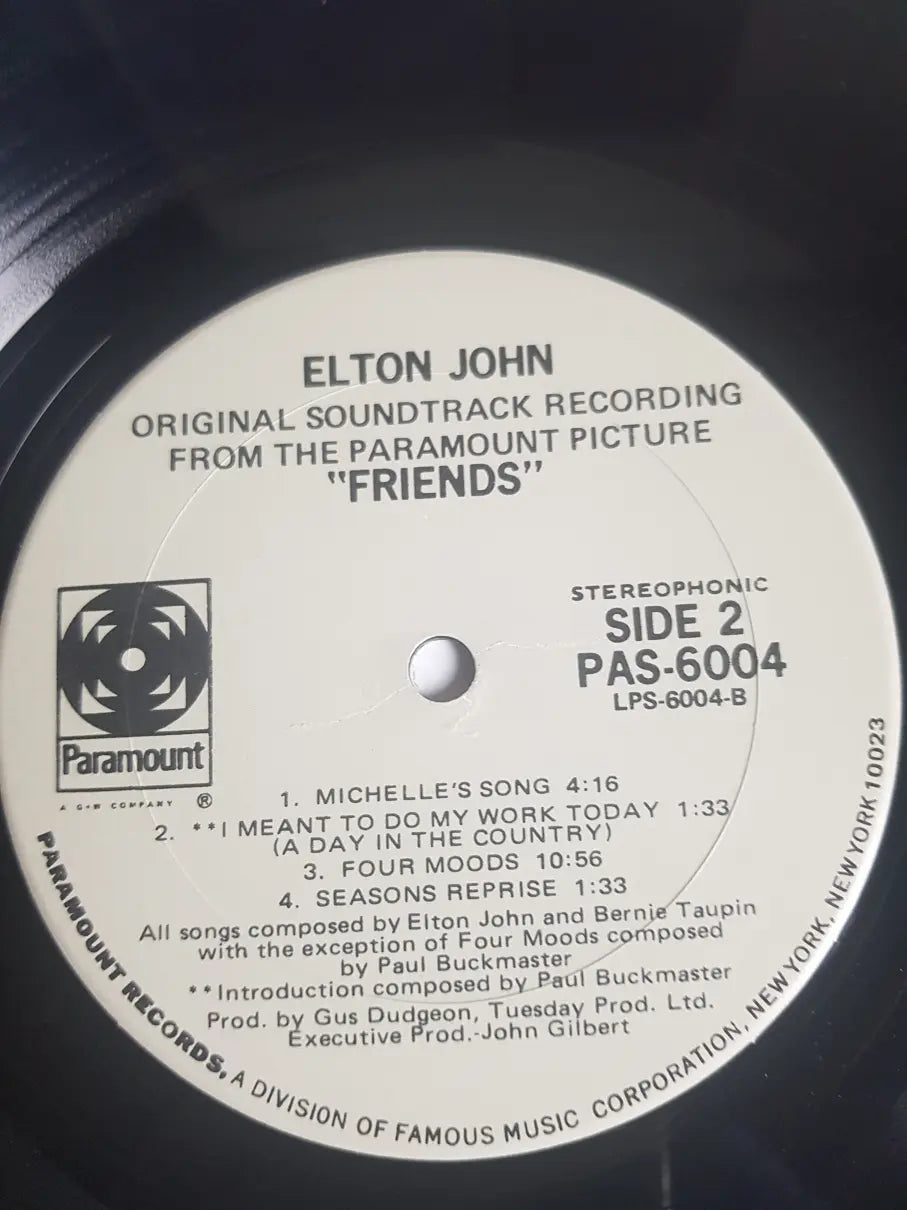 Elton John – Friends (Original Soundtrack Recording)