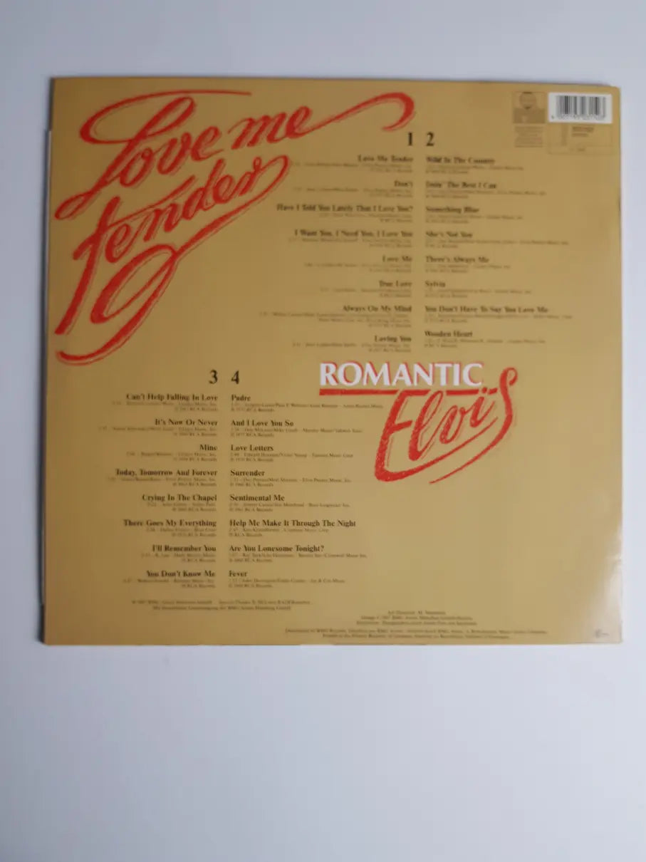 Elvis Presley – Love Me Tender (Romantic Elvis)