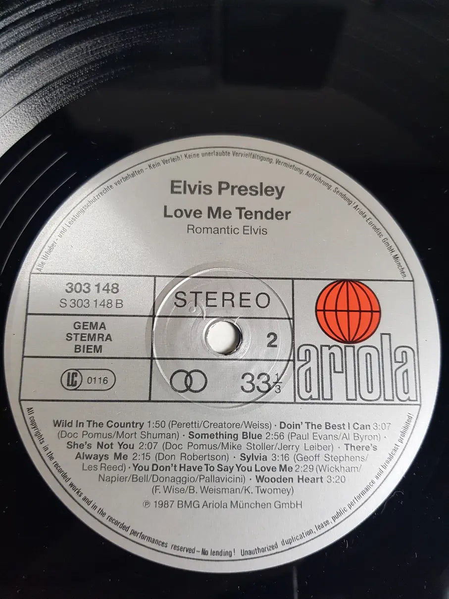 Elvis Presley – Love Me Tender (Romantic Elvis)