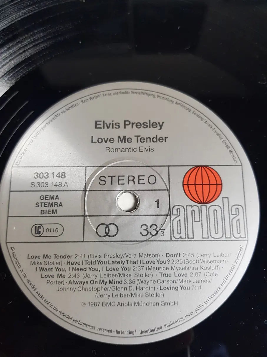 Elvis Presley – Love Me Tender (Romantic Elvis)
