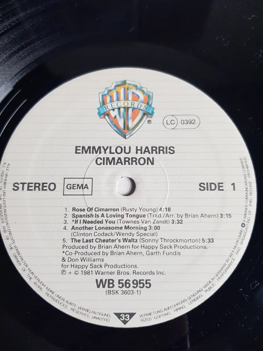 Emmylou Harris – Cimarron
