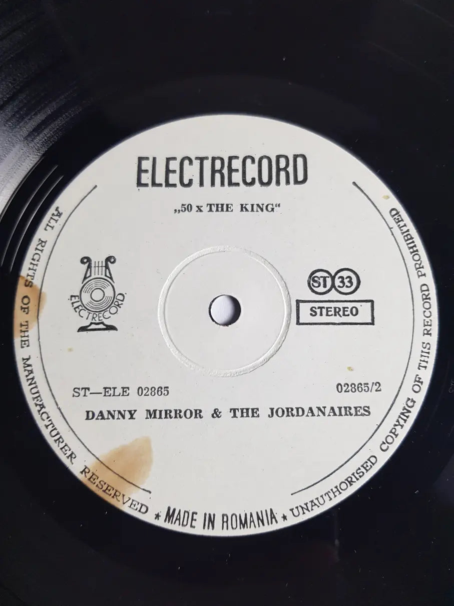 Danny Mirror & The Jordanaires – 50 X The King - Elvis Presley's Greatest Songs