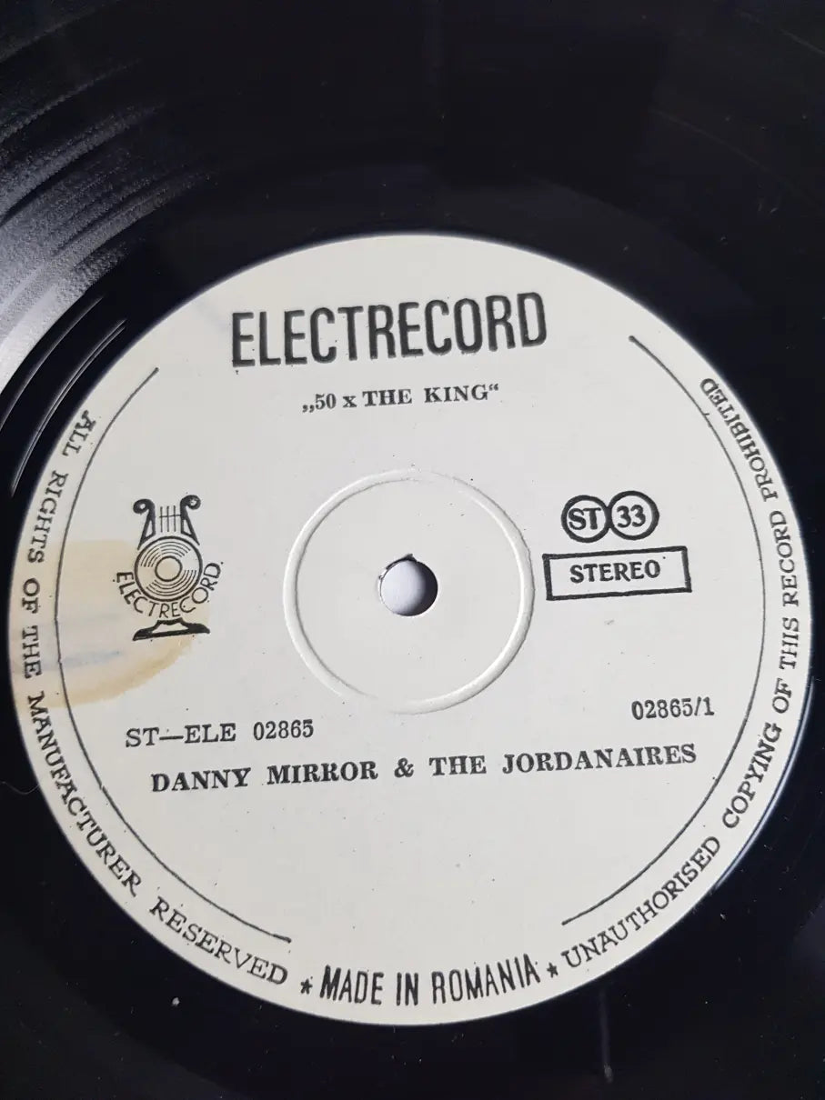 Danny Mirror & The Jordanaires – 50 X The King - Elvis Presley's Greatest Songs