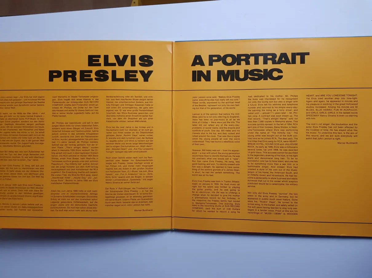 Elvis Presley – A Portrait In Music