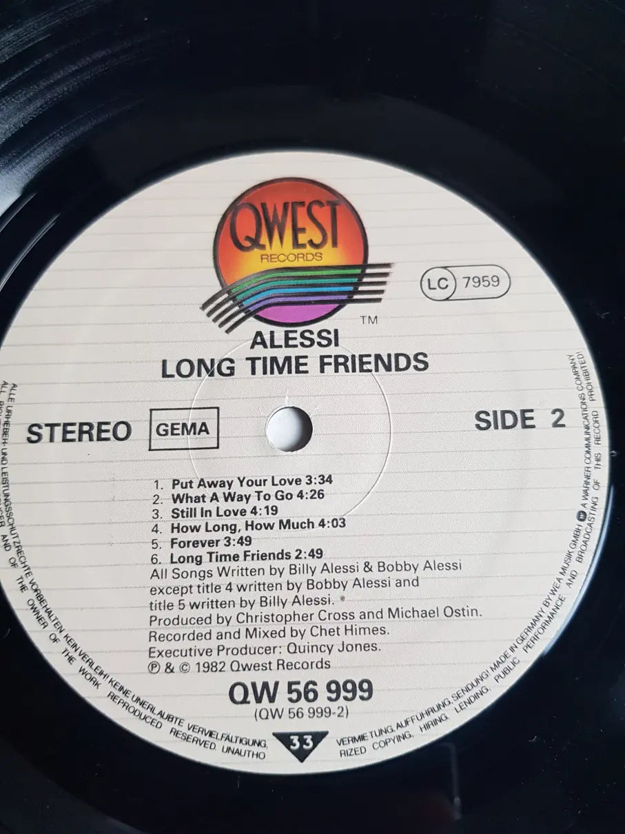 Alessi – Long Time Friends