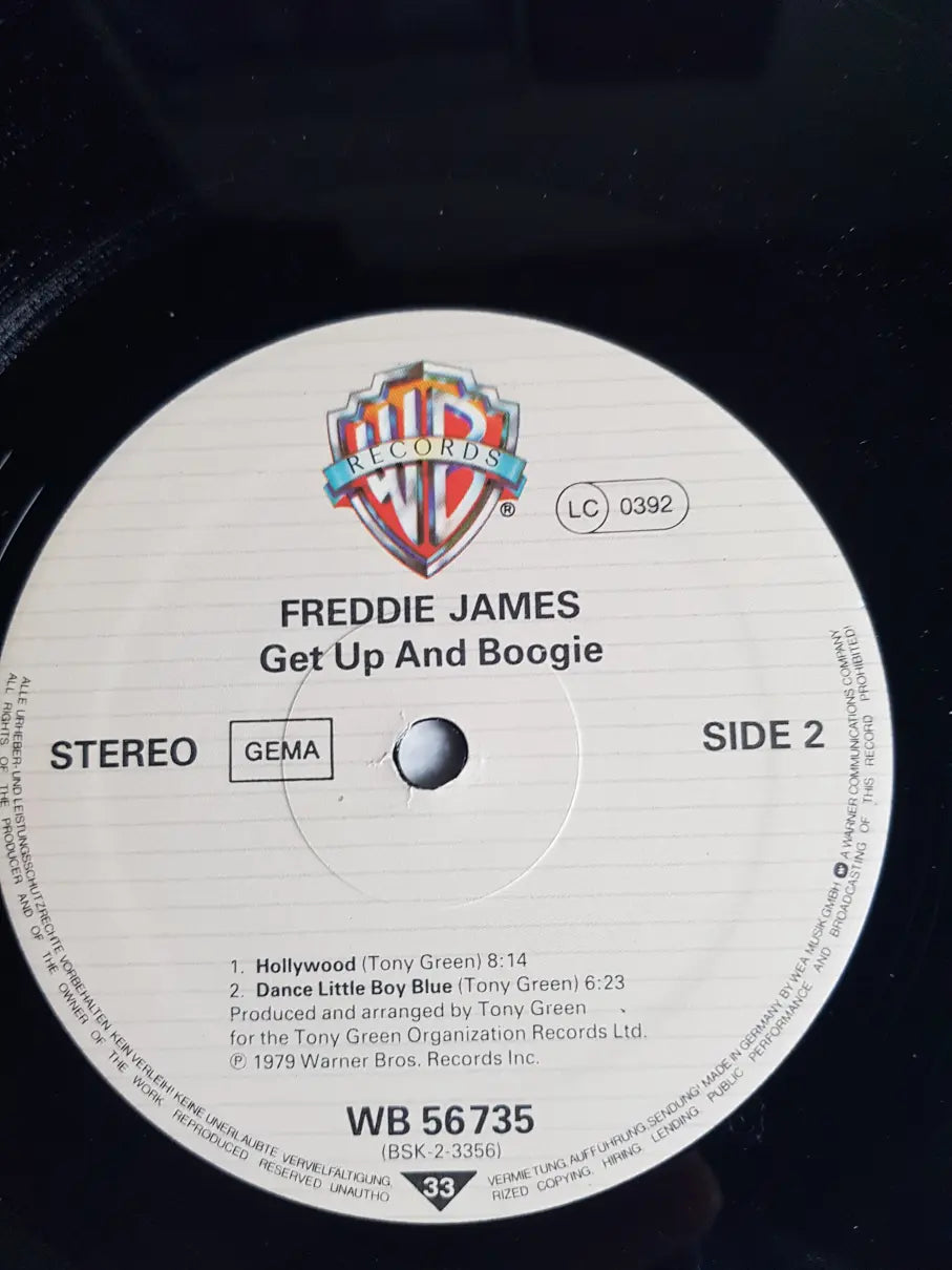 Freddie James – Get Up And Boogie