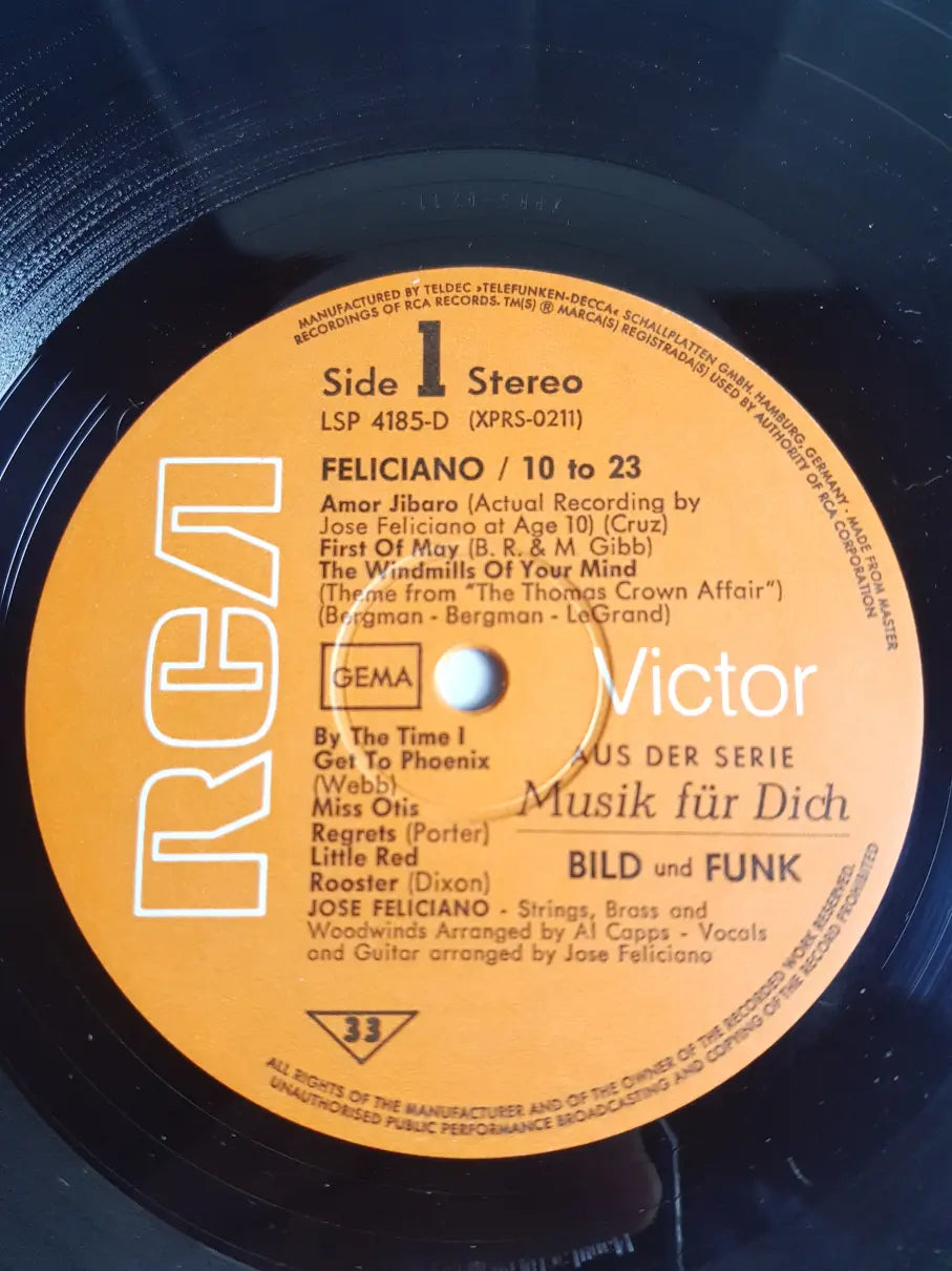 Jose Feliciano – 10 To 23