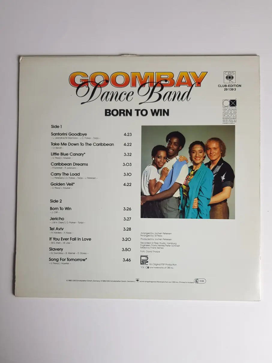 Goombay Dance Band – Born To Win