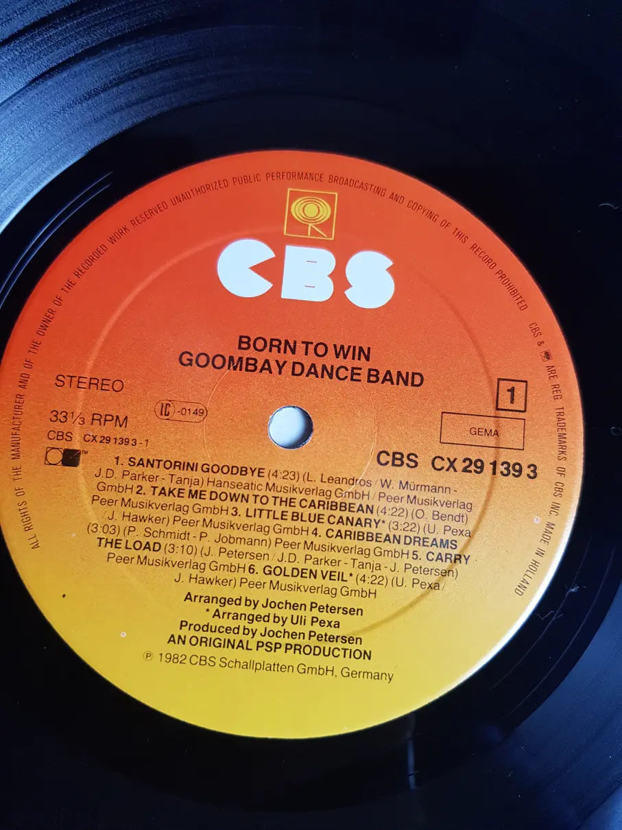 Goombay Dance Band – Born To Win