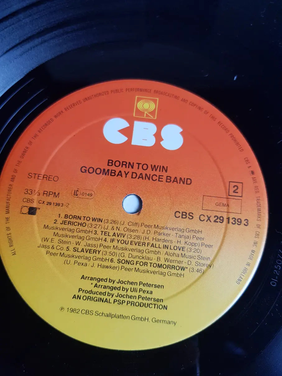 Goombay Dance Band – Born To Win