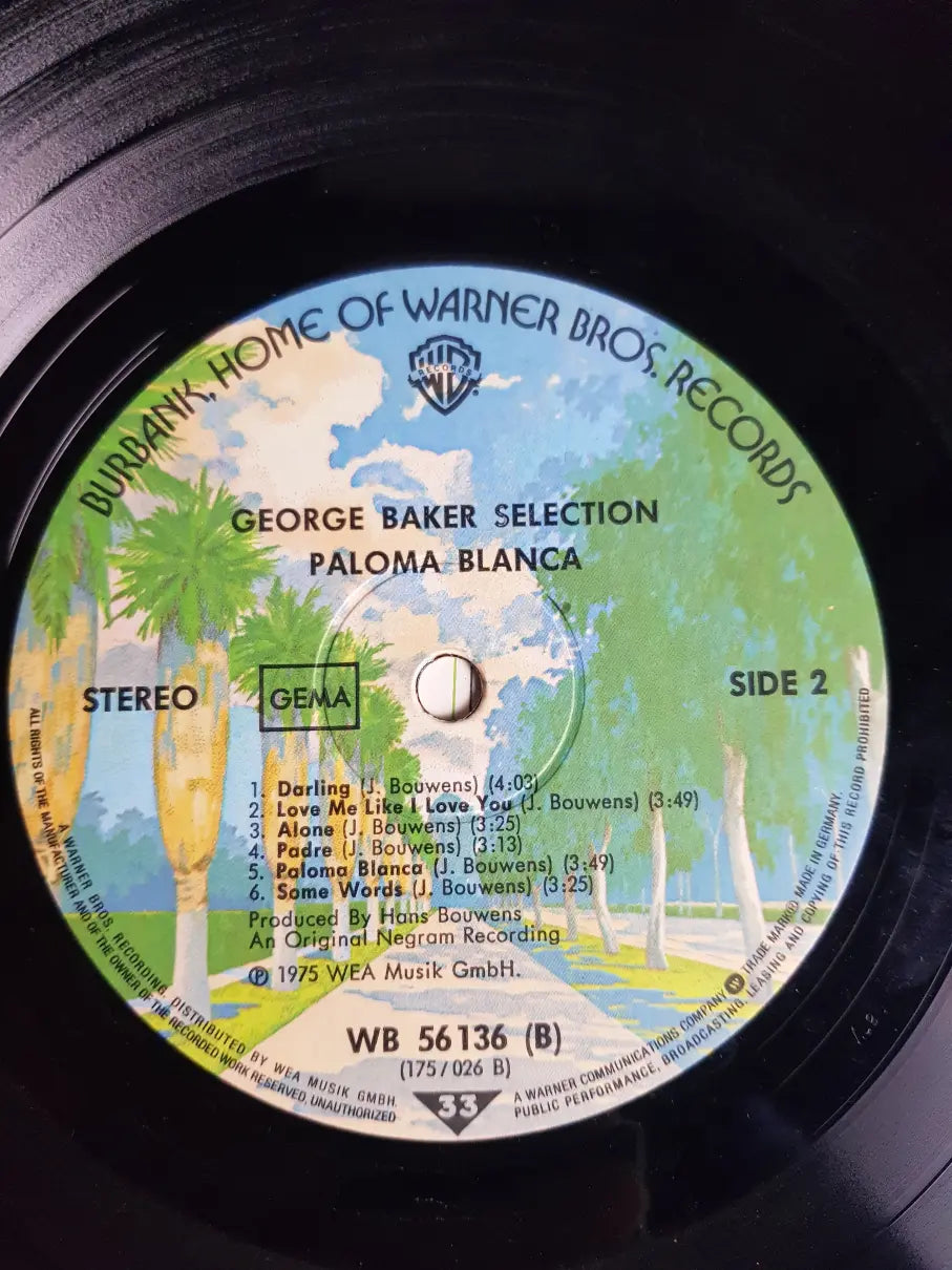 George Baker Selection – Paloma Blanca