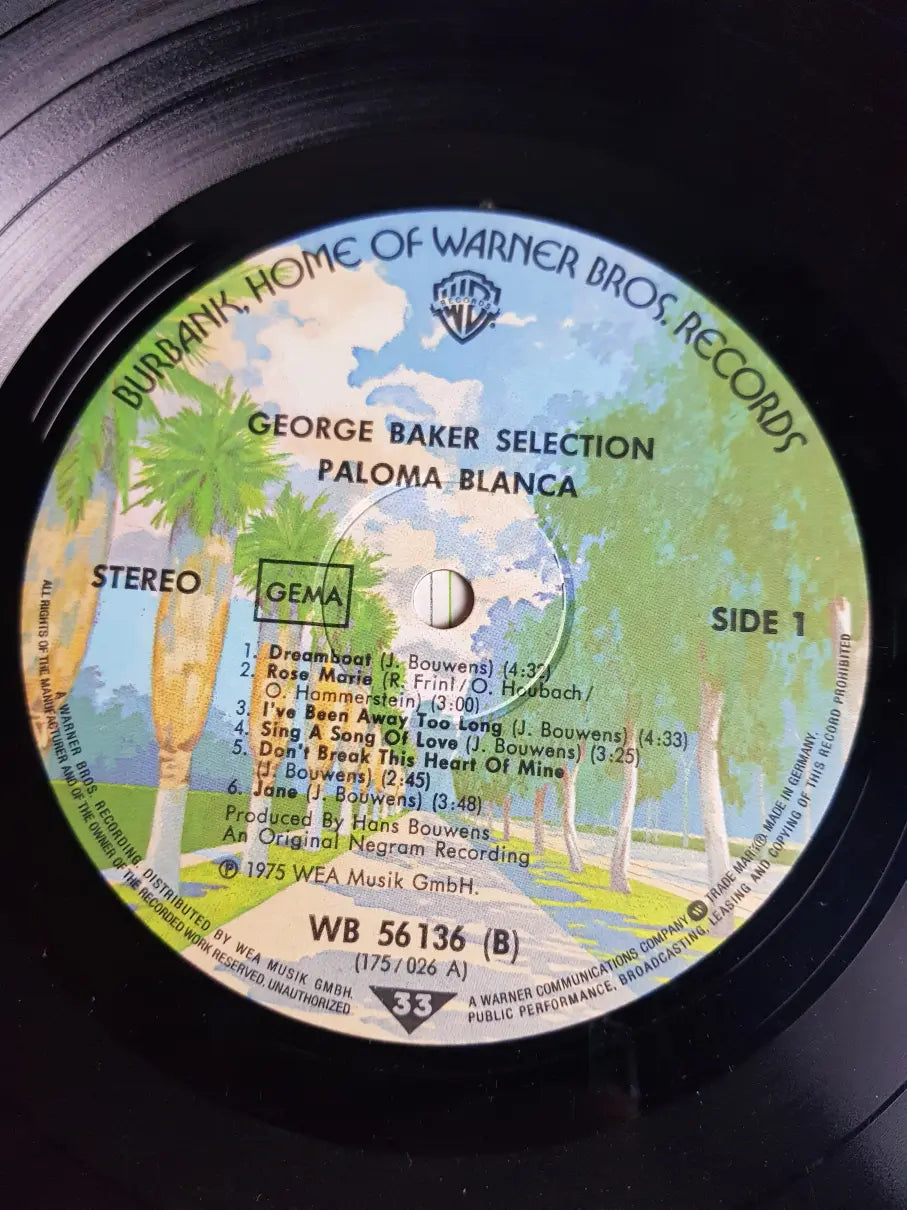 George Baker Selection – Paloma Blanca