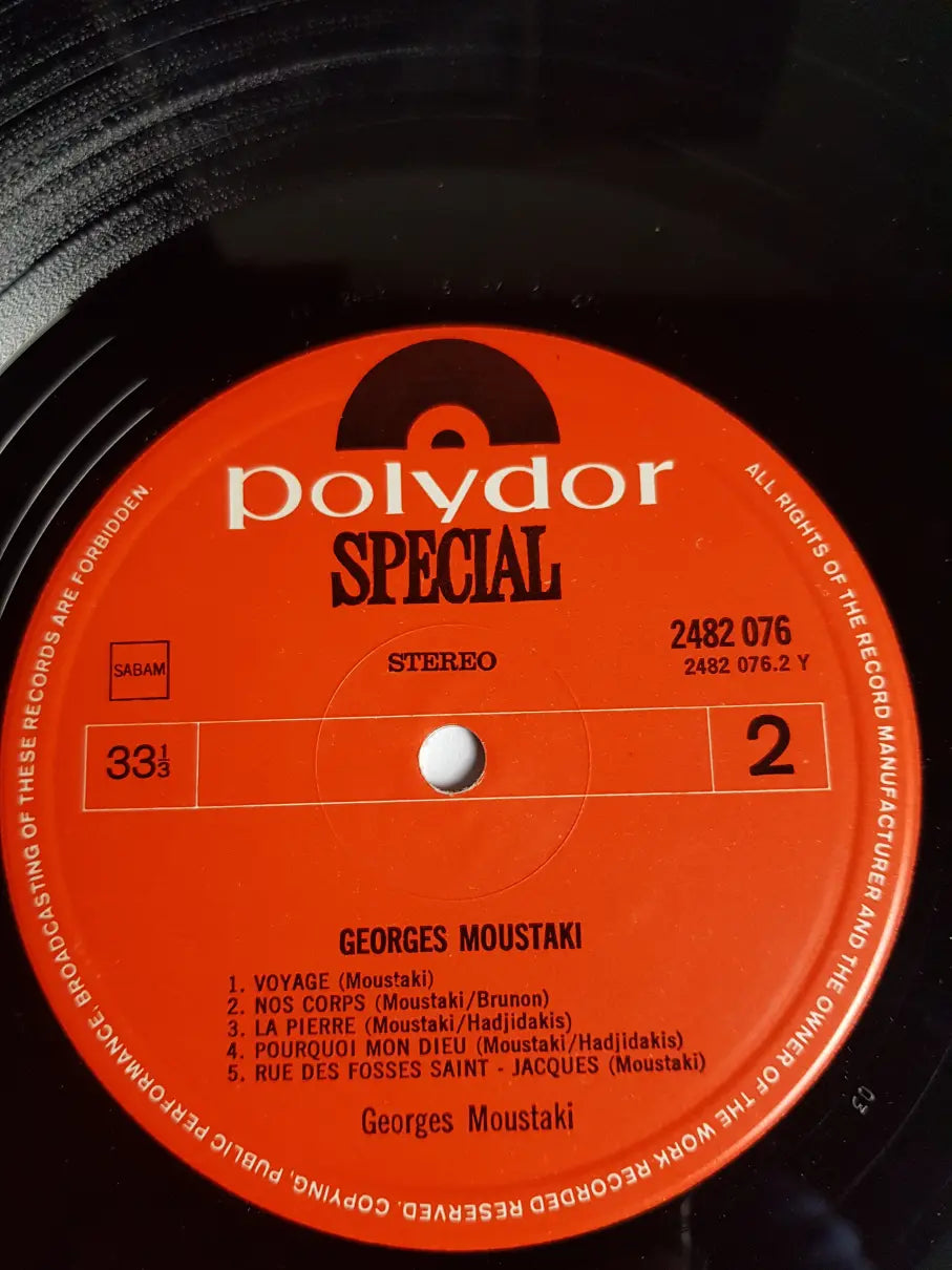 Georges Moustaki – Ma Liberté