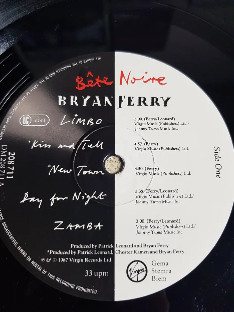 Bryan Ferry – Bête Noire