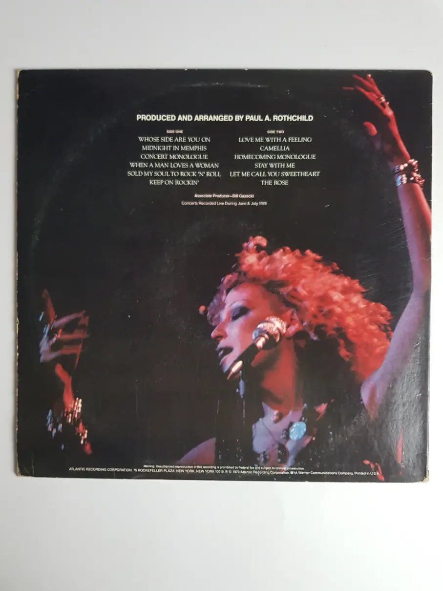 Bette Midler – The Rose - The Original Soundtrack Recording