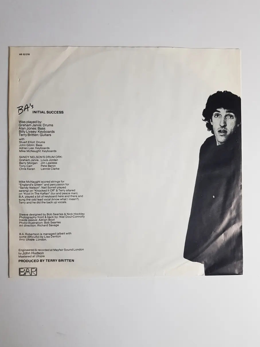 B. A. Robertson – Initial Success