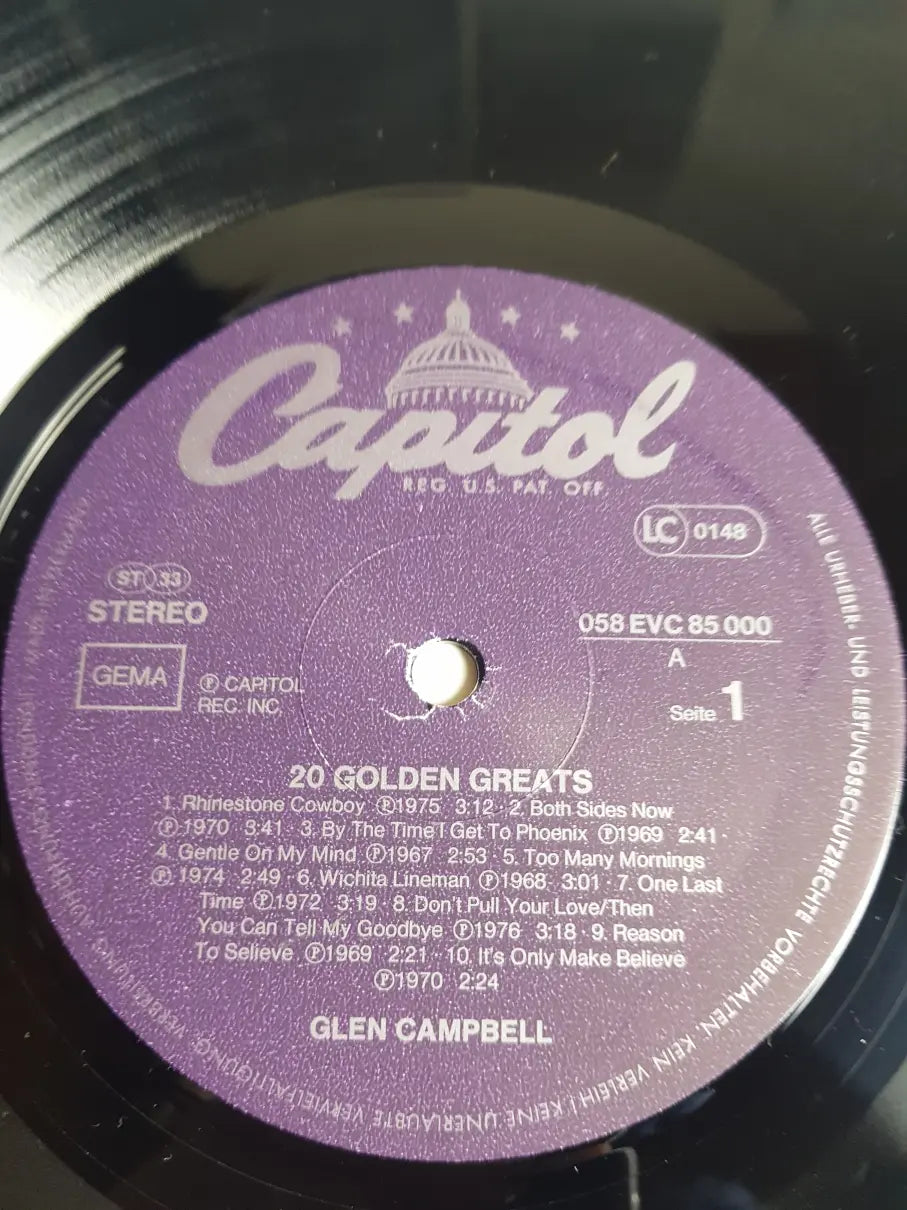 Glen Campbell – Glen Campbell's Twenty Golden Greats