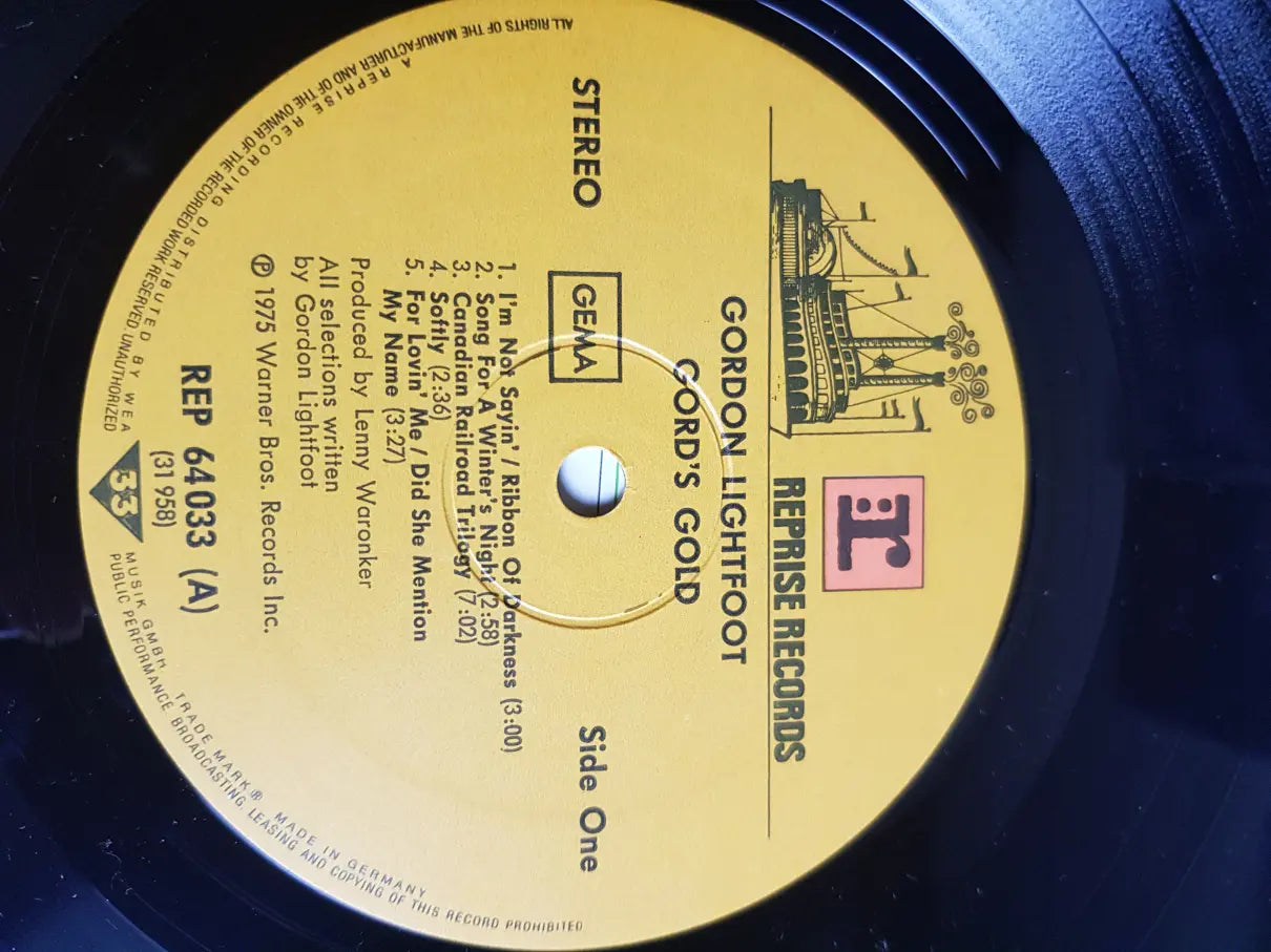 Gordon Lightfoot – Gord's Gold