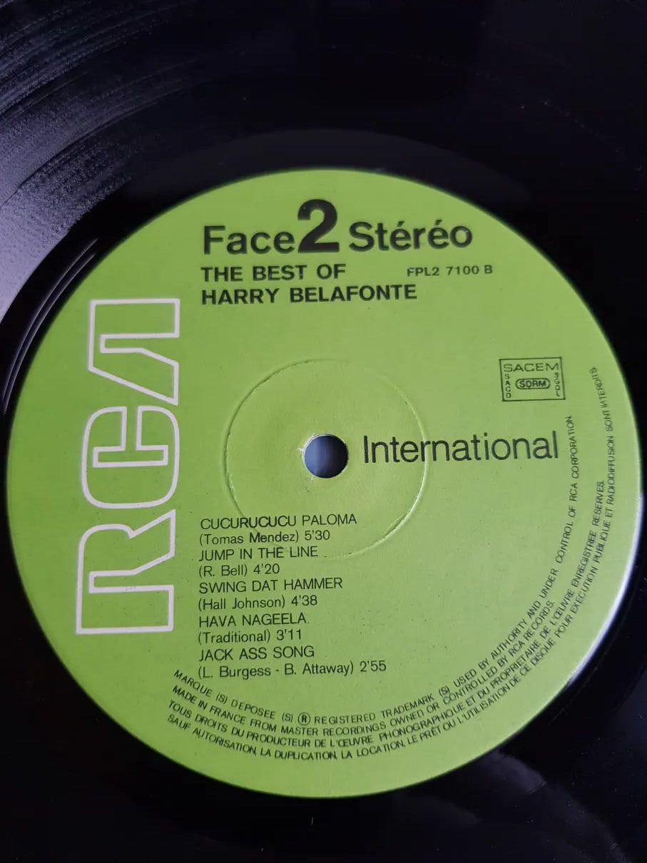 Harry Belafonte – The Best Of Harry Belafonte