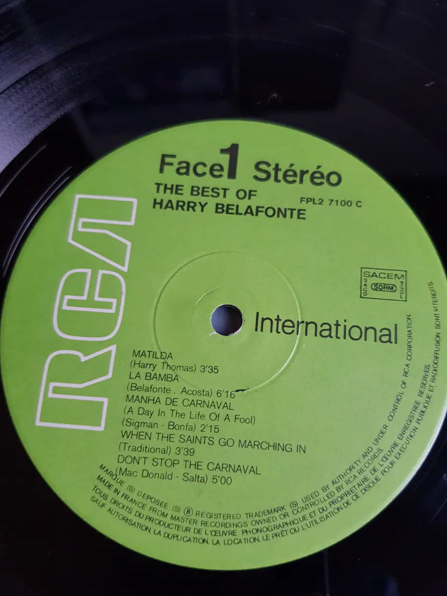 Harry Belafonte – The Best Of Harry Belafonte