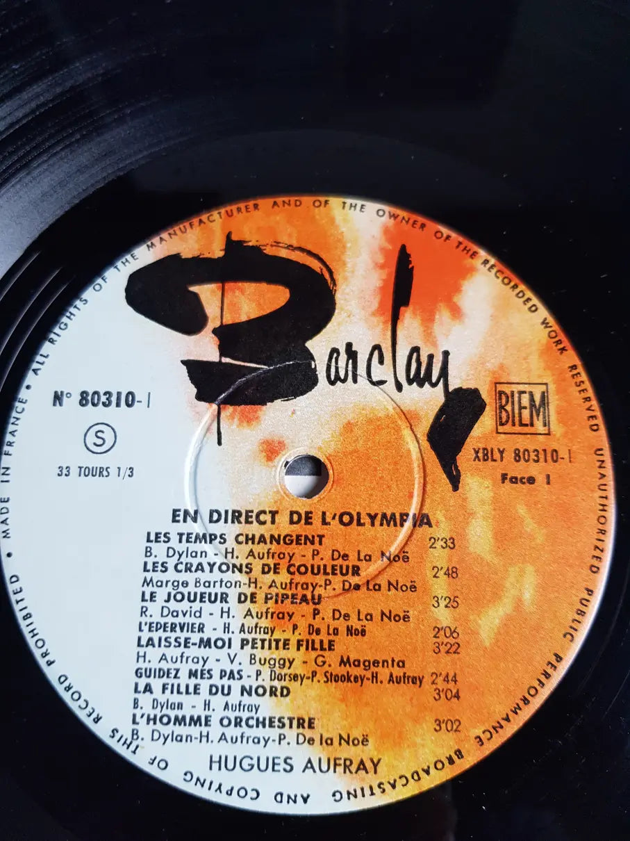 Hugues Aufray – En Direct De L'Olympia