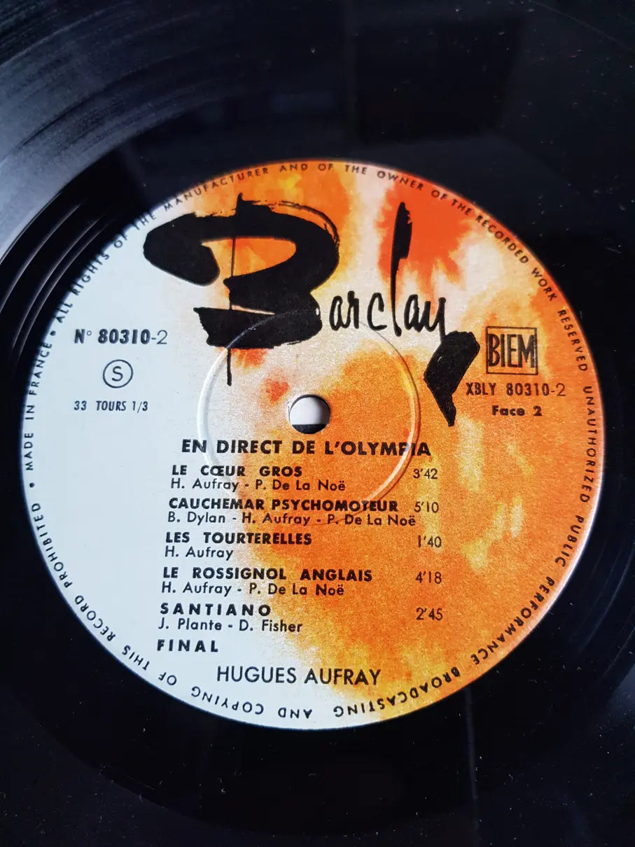 Hugues Aufray – En Direct De L'Olympia