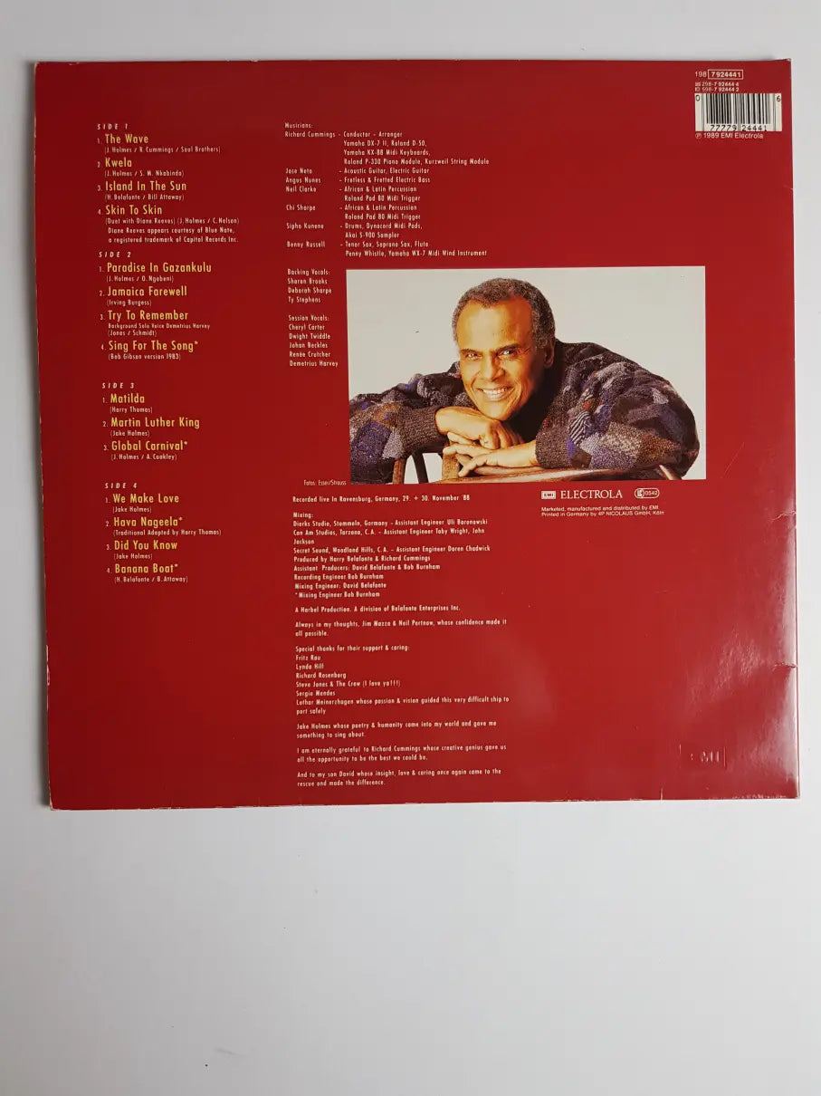 Harry Belafonte – Belafonte '89