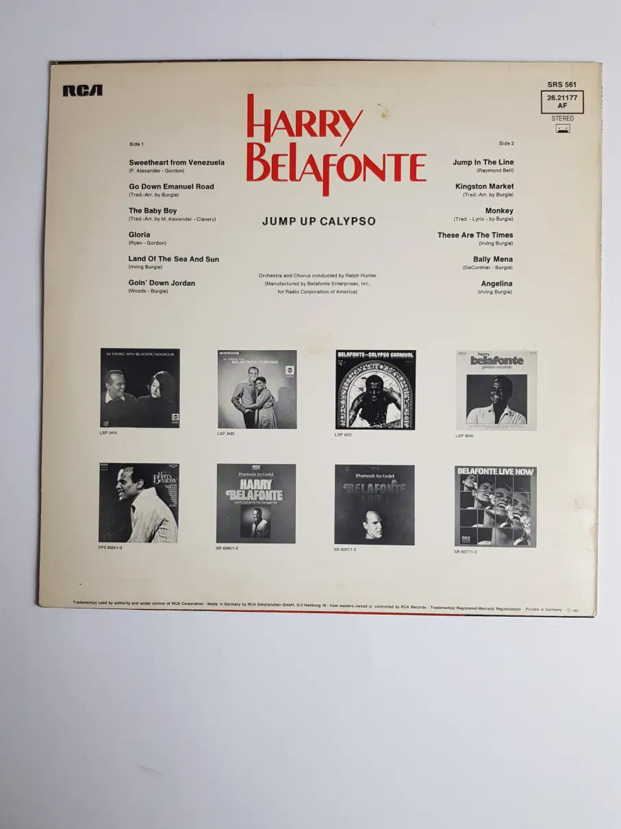 Harry Belafonte – Jump Up Calypso