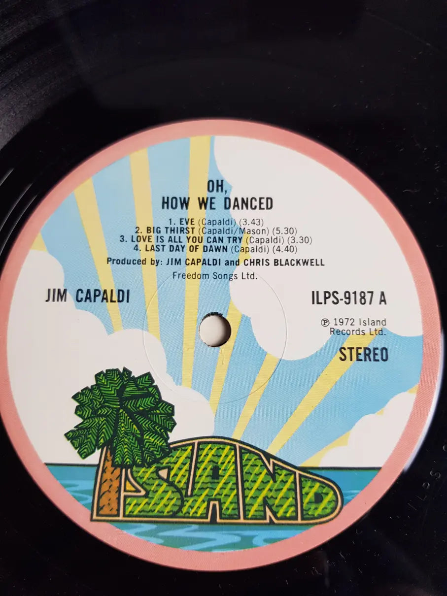 Jim Capaldi – Oh How We Danced